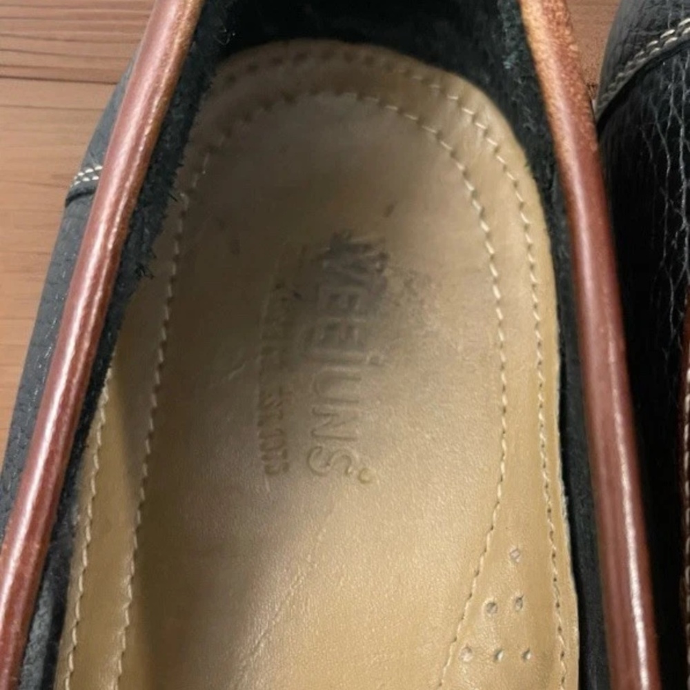 GH Bass & Co Weejuns Michael Loafers Dress Shoes Mens 8 EE Wide preppy academia - Picture 3 of 9